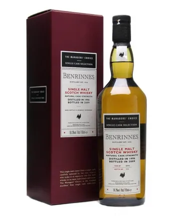 Benrinnes 1996 12 años Managers' Choice
