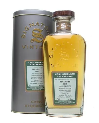 Benrinnes 1984 24 años Signatory Cask Strength Collection