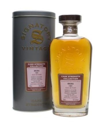 Brora 1981 21 años Signatory