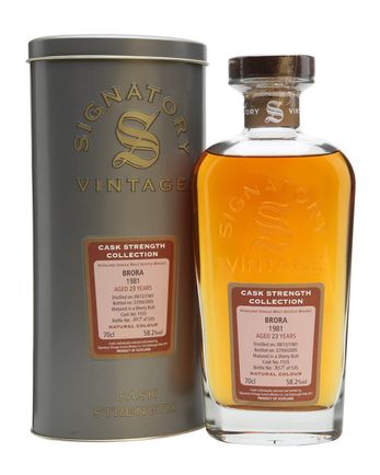 Brora 1981 23 años Sherry Butt Signatory
