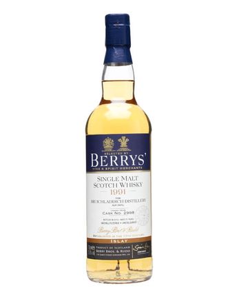 Bruichladdich 1991 21 años Cask #2998 Berry Bros & Rudd
