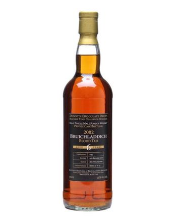 Bruichladdich 2002 6 años Blood Tub Independent Bottling