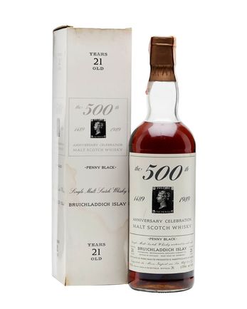 Bruichladdich 21 años Penny Black Moon Import