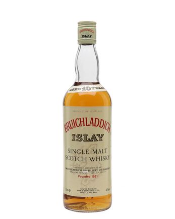 Bruichladdich 10 años Bottled 1980's