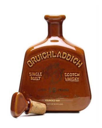 Bruichladdich 15 años Brown Ceramic Decanter