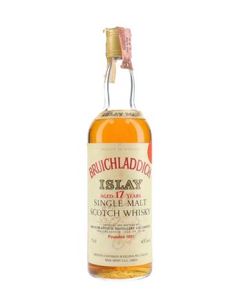 Bruichladdich 1964 17 años Bottled 1980s