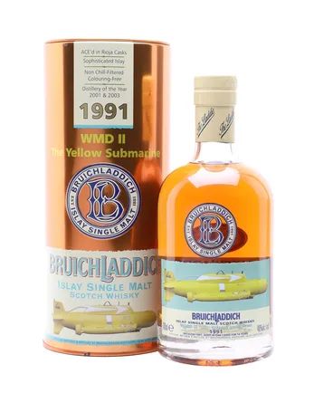 Bruichladdich 1991 14 años WMDII Yellow Submarine