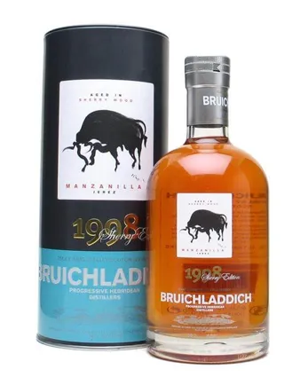 Bruichladdich 1998 10 años Sherry Manzanilla