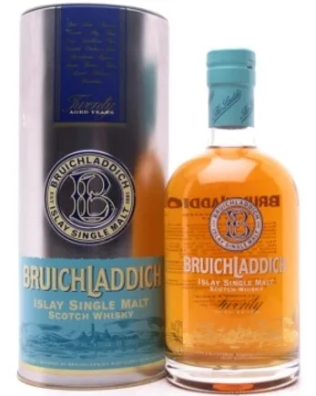 Bruichladdich 20 años Screen Printed Label