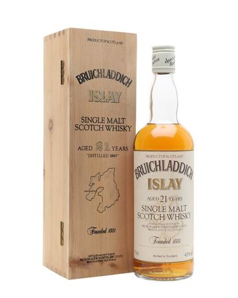Bruichladdich 21 años