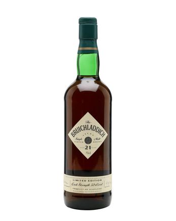 Bruichladdich 21 años Cask Strength Bottled 1990s