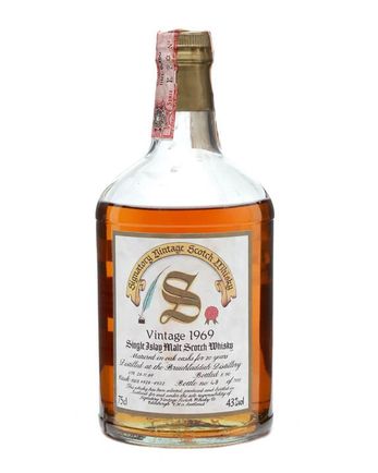 Bruichladdich 1969 20 años Casks #4928 4932 Signatory