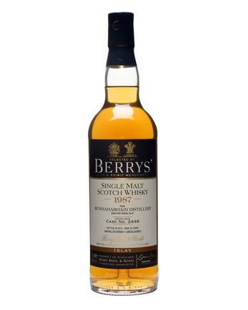 Bunnahabhain 1987 25 años Cask #2448 Berry Bros