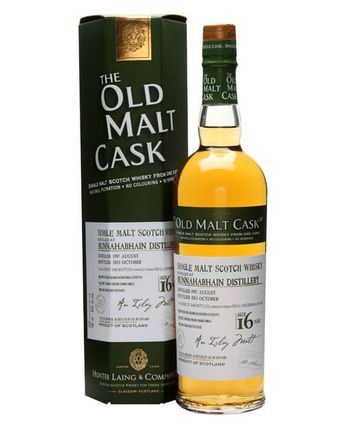 Bunnahabhain 1997 16 años Old Malt Cask Hunter Laing