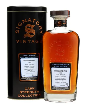 Bunnahabhain 1980 31 años Cask #604 Signatory Cask Strength Collection