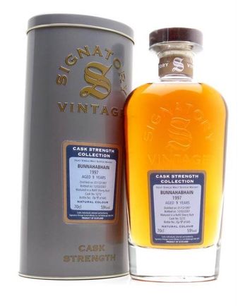 Bunnahabhain 1997 9 años Sherry Butt Signatory Cask Strength Collection