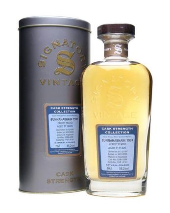 Bunnahabhain 1997 11 años Peated Signatory