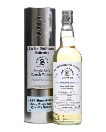 Bunnahabhain 1997 13 años Un Chillfiltered Peated Signatory