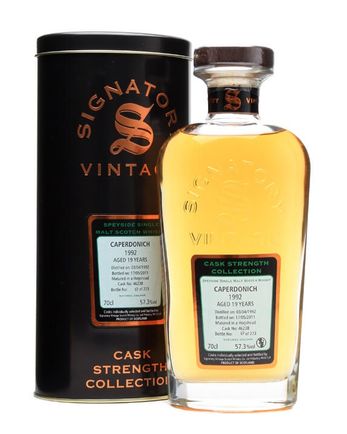 Caperdonich 1992 19 años Cask #46238 Signatory Cask Strength Collection