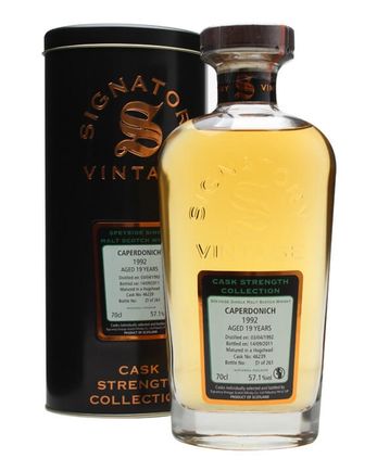 Caperdonich 1992 19 años Cask #46239 Signatory Cask Strength Collection