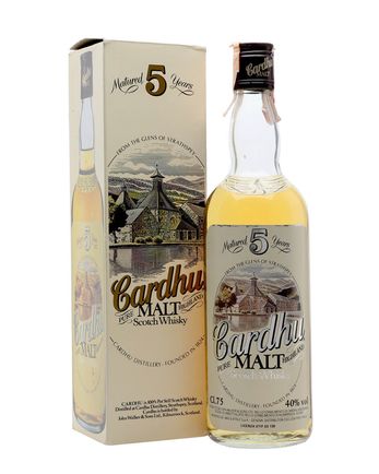 Cardhu 5 años Bottled 1980's