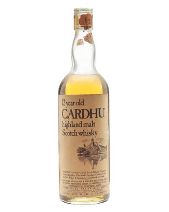 Cardhu 12 años Bottled 1980s