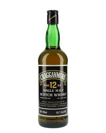 Cragganmore 12 años Bottled 1980's 75cl