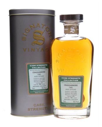 Cragganmore 1985 24 años Cask #1994 Signatory
