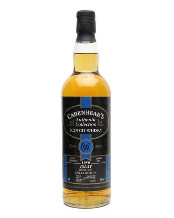 Caol ila 1980 20 años Cadenhead's