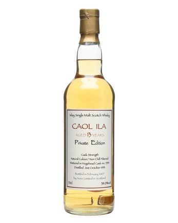 Caol Ila 1993 13 años Cask #15511 Case in Cask