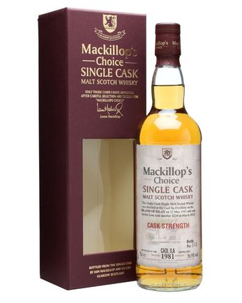 Caol Ila 1981 20 años Cask #3234 Mackillop's Choice