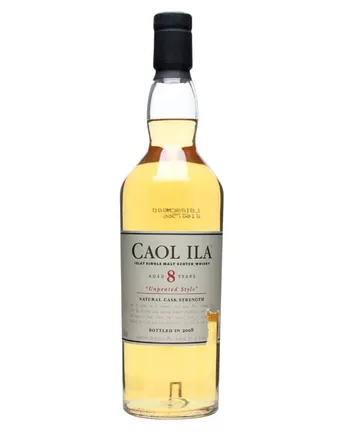 Caol Ila 8 años Unpeated Bottled 2008