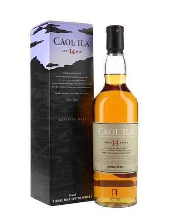 Caol Ila 14 años Unpeated Bottled 2012 Sherry