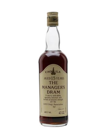 Caol ila 15 años Manager's Dram Sherry Cask