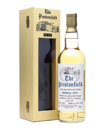 Caol Ila 1974 28 años Prestonfield