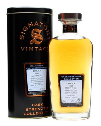 Caol Ila 1982 29 años Cask #6485 Signatory Cask Strength Collection