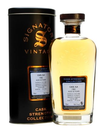 Caol Ila 1982 30 años Cask #6492 Signatory Cask Strength Collection