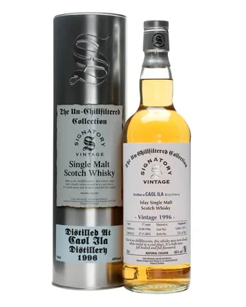 Caol Ila 1996 17 años Signatory Un-Chillfiltered Collection
