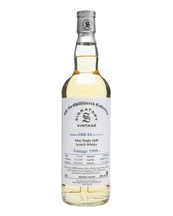 Caol Ila 1999 12 años Casks #310808 13 Signatory Un-Chillfiltered Collection