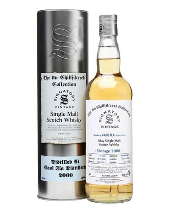 Caol Ila 2000 11 años Bourbon Cask #310331 2 Signatory Un-Chillfiltered Collection