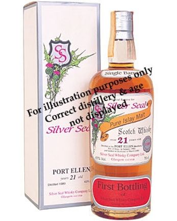 Caol ila 1980 20 años Silver Seal