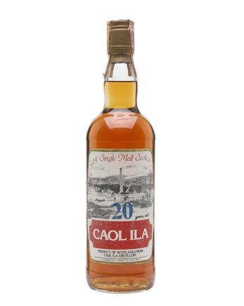 Caol Ila 20 años Bottled 1980s Sestante 75cl