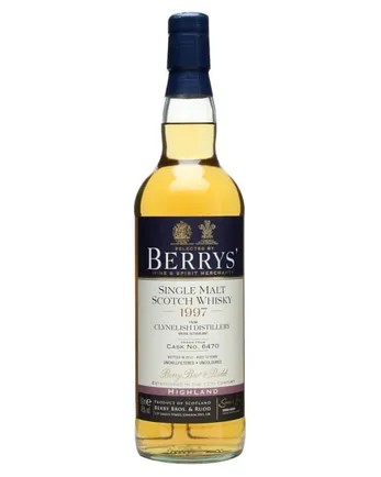 Clynelish 1997 15 años Cask #6470 Berry Bros Berry Bros & Rudd