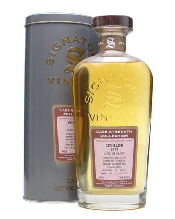 Clynelish 1973 33 años Signatory Cask Strength Collection