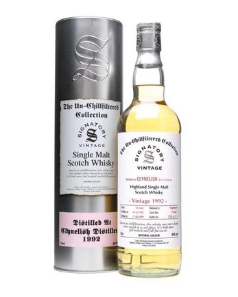 Clynelish 1992 16 años Unchillfiltered Signatory Un-Chillfiltered Collection