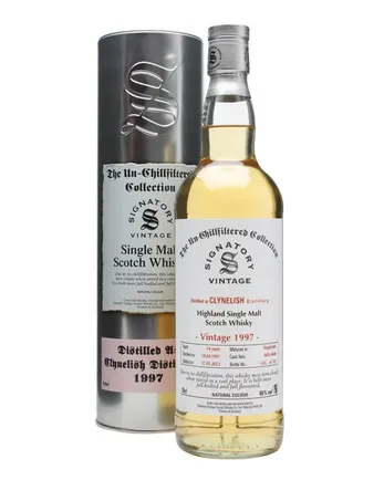 Clynelish 1997 14 años Casks #4605 6 Signatory Un-Chillfiltered
