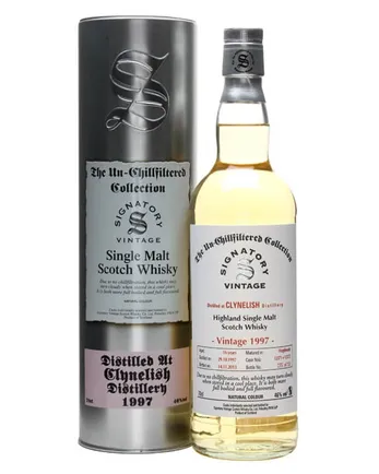 Clynelish 1997 16 años Cask #12371+2 Signatory Un-Chillfiltered Collection