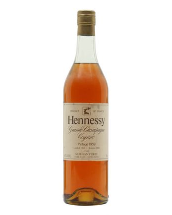 Hennessy 1959 Early Landed Bottled 1982