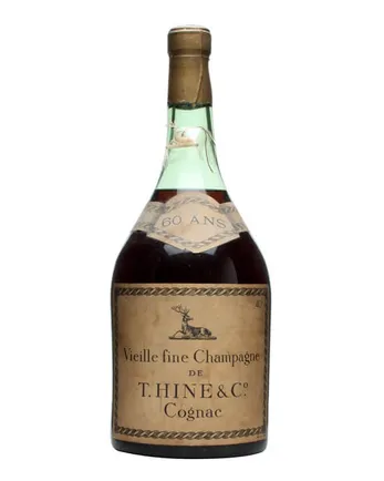 Hine Vielle Fine Champagne 60 años Late 19th Century