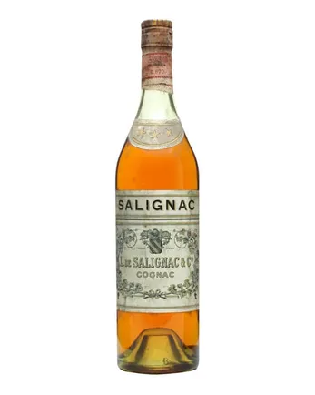 Salignac 3 Star Cognac Bottled 1960s